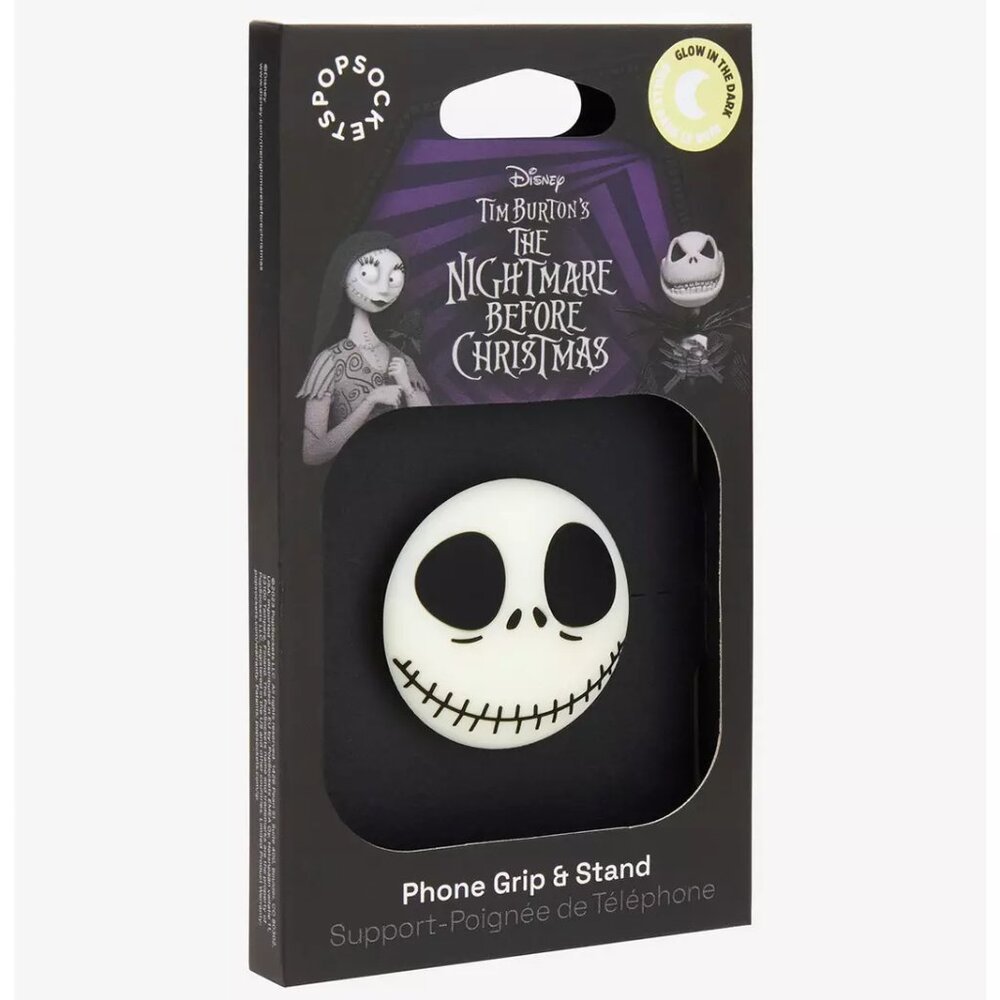Popsocket Disney Jack Skellington Glow-in-the-Dark Phone Grip - NIB